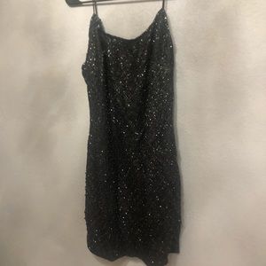 Brand-new Shein black sequin cocktail dress